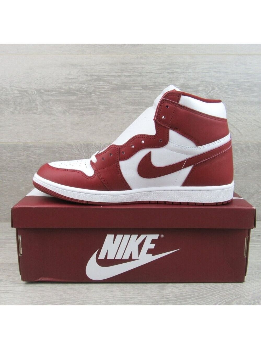 Jordan 1 Retro High OG Artisanal Team Red Sneakers Mens Size 13 NEW - Picture 3 of 16